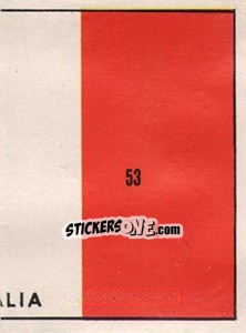 Sticker Bandeira (puzzle 2) - Mexico 1970 - Editora Sadira