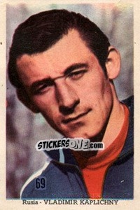 Sticker Vladimir Kaplichny - Mexico 1970 n. 69 - Editora Sadira