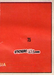 Sticker Bandeira (puzzle 2) - Mexico 1970 n. 75 - Editora Sadira