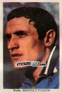 Sticker Anatoly Puzach - Mexico 1970 n. 78 - Editora Sadira