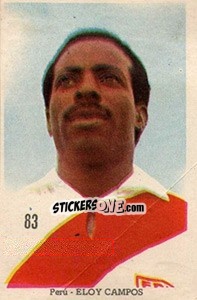 Sticker Eloy Campos - Mexico 1970 n. 83 - Editora Sadira