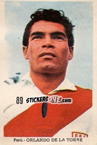 Sticker Orlando De La Torre - Mexico 1970 - Editora Sadira