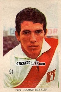 Sticker Ramon Mifflin - Mexico 1970 n. 94 - Editora Sadira