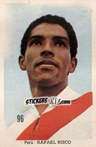 Sticker Rafael Risco - Mexico 1970 n. 96 - Editora Sadira