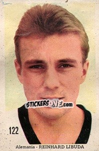 Sticker Reinhard Libuda - Mexico 1970 n. 122 - Editora Sadira