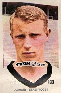 Sticker Berti Vogts - Mexico 1970 n. 133 - Editora Sadira