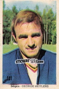 Sticker George Heylens - Mexico 1970 n. 141 - Editora Sadira