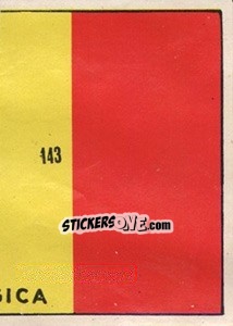 Sticker Bandeira (puzzle 2) - Mexico 1970 n. 143 - Editora Sadira