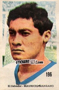 Sticker Mauricio Manzano - Mexico 1970 - Editora Sadira