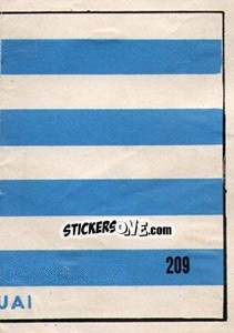 Sticker Bandeira (puzzle 2) - Mexico 1970 - Editora Sadira