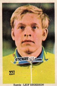 Cromo Leif Eriksson - Mexico 1970 n. 227 - Editora Sadira