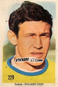 Sticker Roland Grip - Mexico 1970 n. 229 - Editora Sadira
