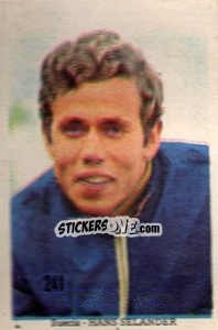 Sticker Hans Selander - Mexico 1970 n. 241 - Editora Sadira