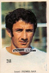 Sticker Feiwel Bar - Mexico 1970 n. 244 - Editora Sadira