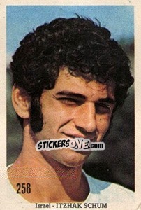Sticker Itzhak Schum - Mexico 1970 - Editora Sadira