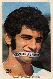 Sticker Itzhak Schum - Mexico 1970 n. 258 - Editora Sadira