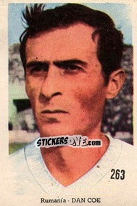 Cromo Dan Coe - Mexico 1970 n. 263 - Editora Sadira