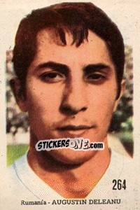 Sticker Augustin Deleanu - Mexico 1970 n. 264 - Editora Sadira