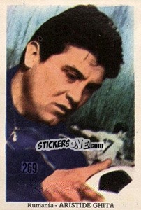 Sticker Aristide Ghita - Mexico 1970 n. 269 - Editora Sadira