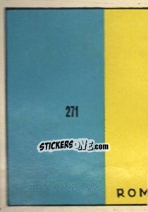 Cromo Bandeira (puzzle 1) - Mexico 1970 n. 271 - Editora Sadira
