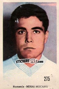 Sticker Mihai Mocanu - Mexico 1970 n. 275 - Editora Sadira