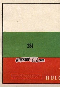 Figurina Bandeira (puzzle 1) - Mexico 1970 - Editora Sadira