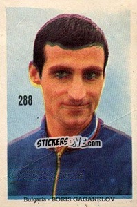 Sticker Boris Gaganelov - Mexico 1970 n. 288 - Editora Sadira