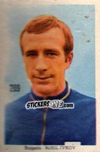 Sticker Kiril Ivkov - Mexico 1970 n. 289 - Editora Sadira
