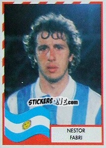 Sticker Nestor Fabri - Copa América 1995 n. 8 - Navarrete
