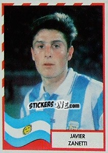 Sticker Javier Zanetti