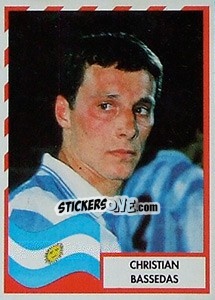 Sticker Christian Bassedas - Copa América 1995 - Navarrete