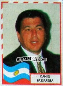 Sticker Daniel Passarella - Copa América 1995 - Navarrete