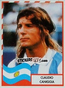 Cromo Claudio Caniggia