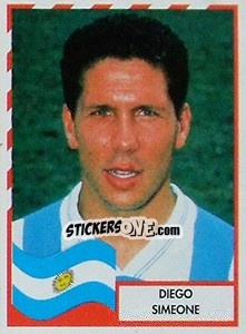 Sticker Diego Simeone - Copa América 1995 n. 16 - Navarrete
