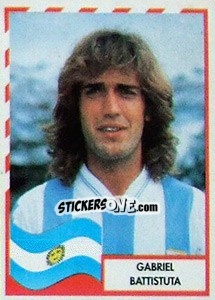 Sticker Gabriel Battistuta - Copa América 1995 n. 17 - Navarrete