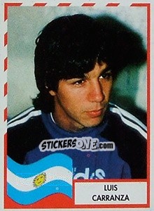 Cromo Luis Carranza - Copa América 1995 - Navarrete