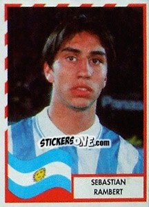 Sticker Sebastian Rambert - Copa América 1995 - Navarrete