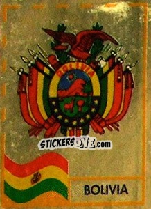 Sticker Escudo - Copa América 1995 - Navarrete