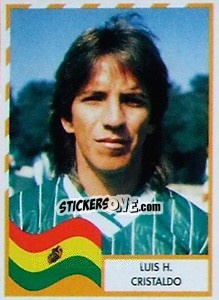 Cromo Luis H. Cristaldo - Copa América 1995 - Navarrete