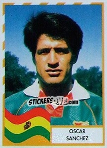 Sticker Oscar Sanchez - Copa América 1995 - Navarrete