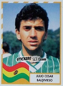Sticker Julio Cesar Baldivieso - Copa América 1995 n. 30 - Navarrete