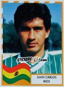 Cromo Juan Carlos Rios - Copa América 1995 - Navarrete