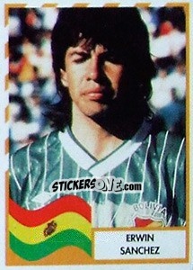Sticker Erwin Sanchez - Copa América 1995 n. 40 - Navarrete