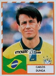 Figurina Carlos Dunga - Copa América 1995 - Navarrete