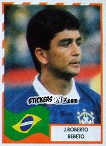 Cromo J. Roberto Bebeto - Copa América 1995 - Navarrete
