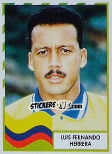 Cromo Luis Fernando Herrera - Copa América 1995 - Navarrete
