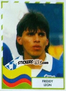 Sticker Fredy Leon - Copa América 1995 - Navarrete