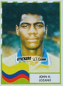 Sticker John H. Lozano - Copa América 1995 - Navarrete