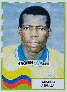 Cromo Faustino Asprilla