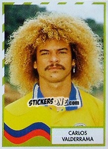 Sticker Carlos Valderrama - Copa América 1995 n. 79 - Navarrete